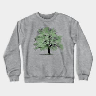 big straight tree Crewneck Sweatshirt